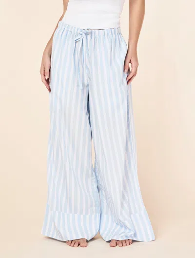 Papinelle Amelie Relaxed Full Length Pant In Blue