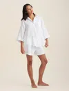 PAPINELLE ASHLEY TEXTURED OVERSIZED SHIRT