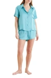 PAPINELLE PAPINELLE AUDREY MULBERRY SILK SHORT PAJAMAS