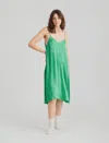 Papinelle Audrey Silk Nightgown In Spearmint