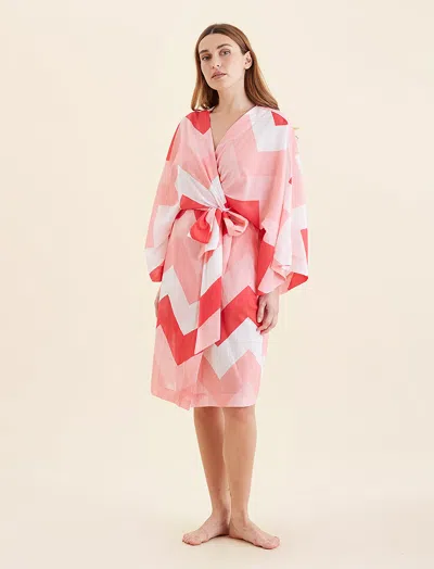 PAPINELLE AVA KIMONO MIDI ROBE