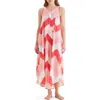 Papinelle Ava Panel Front Cotton Voile Nightgown In Pink