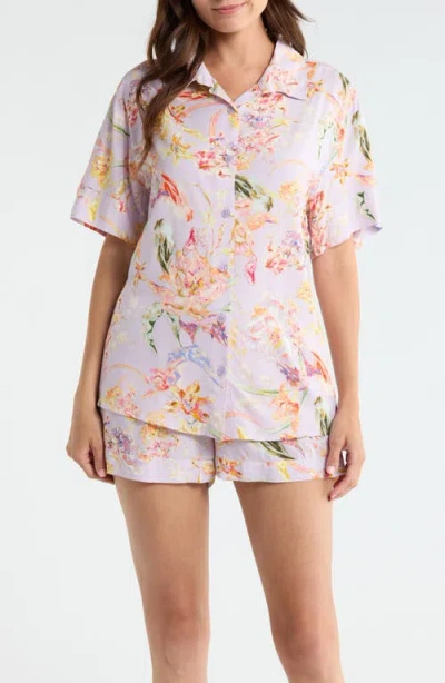Papinelle Bailey Boxer Short Pajamas In Pink