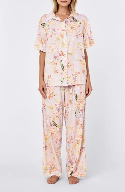 Papinelle Bailey Floral Print Pajamas In Multi