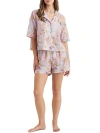 PAPINELLE BAILEY LUXE WOVEN BOXER PAJAMA SET