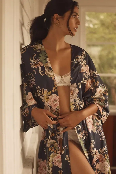 Papinelle Betsy Maxi Robe In Blue