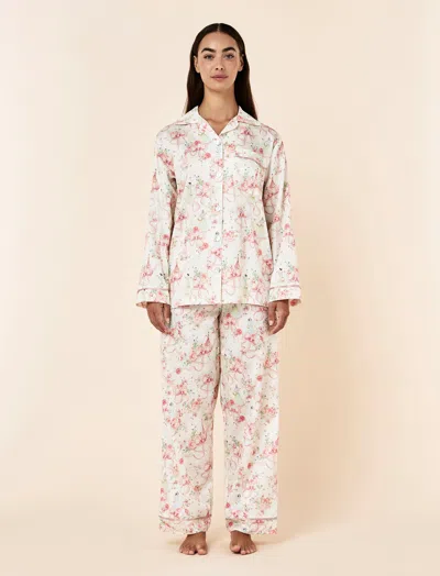 Papinelle Bows In Bloom Fl Pj In Sand