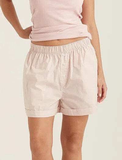 Papinelle Boyfriend Boxer Short In Pink