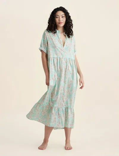 Papinelle Bridget Maxi Night Dress In Mint