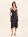 PAPINELLE CAMILLE SILK LACE LONG SLIP