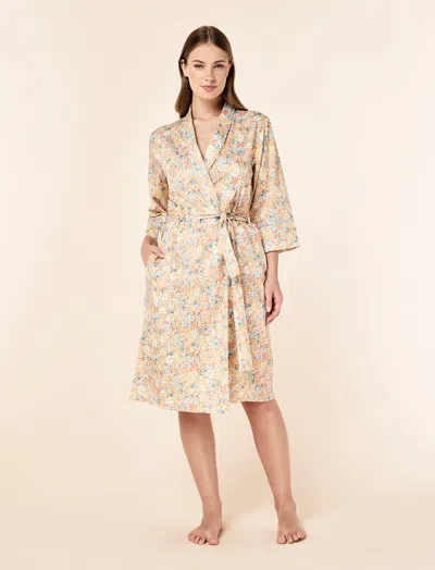Papinelle Carly Floral Maxi Robe In Multi