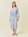 Papinelle Cashmere Robe In Grey