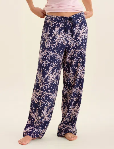 Papinelle Cheri Blossom Full Length Pant In Navy