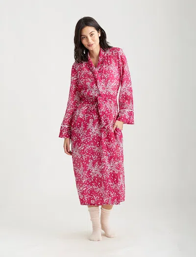 Papinelle Cheri Blossom Maxi Robe In Pink