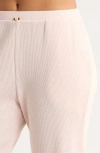 Papinelle Claire Waffle Knit Pajamas In Neutral