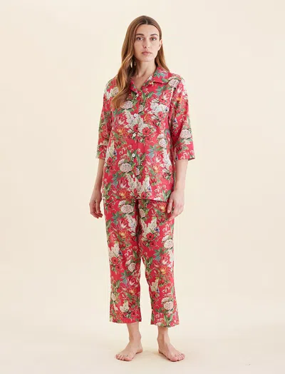 PAPINELLE CLARA CROP PJ SET