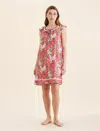 Papinelle Clara Flutter Neck Cotton Nightgown