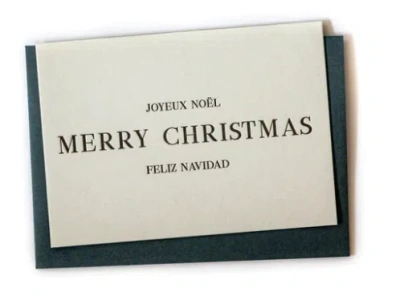 Papinelle Clare Bernadette Christmas Card