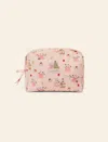 Papinelle Claris The Mouse Quilted Cos Bag In Pink