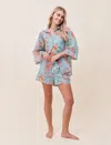 Papinelle Coco Boxer Pj Set In Eggshell