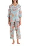 Papinelle Coco Crop Pj Set In Eggshell