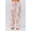 Papinelle Coco Cozy Pajama Pants In Pink