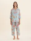 Papinelle Coco Crop Pj Set In Eggshell