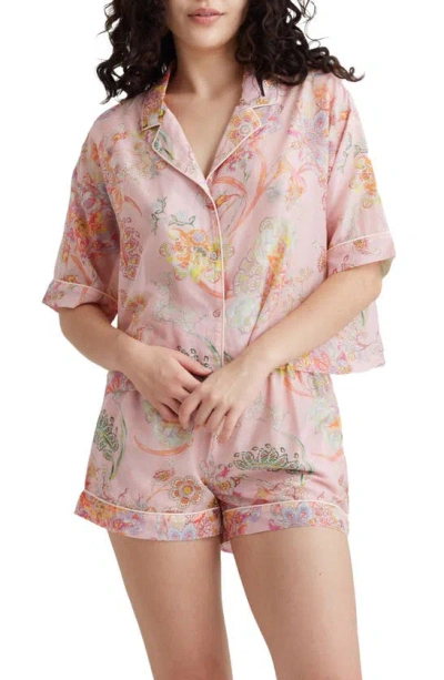 Papinelle Coco Boxer Pj Set In  Pink