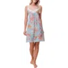 Papinelle Coco Lace Front Midi Nightie In Eggshell