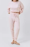 Papinelle Cotton Cashmere Jogger In Pink