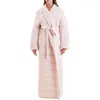 Papinelle Cuddle Puffa Maxi Robe In  Pink