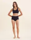 Papinelle Emily Boy Short Sleep Briefs In Black