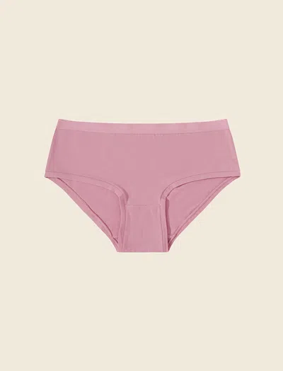 Papinelle Emily Mid-rise Hipster Brief In Cashmere Rose