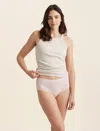 Papinelle Emily Mid-rise Hipster Brief In  Pink