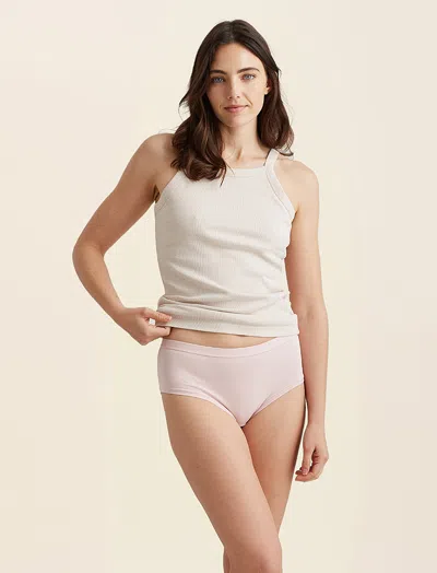 Papinelle Emily Mid-rise Hipster Brief In  Pink