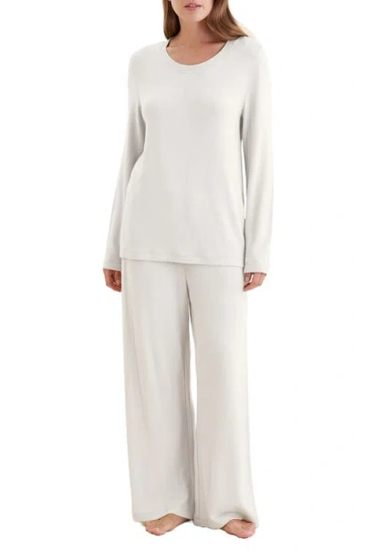 Papinelle Feather Soft Pajamas In Ecru
