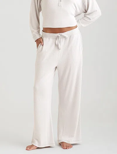 Papinelle Feather Soft Wide Leg Pant In White
