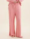 Papinelle Feather Soft Boxy Pajamas In Rose Blush