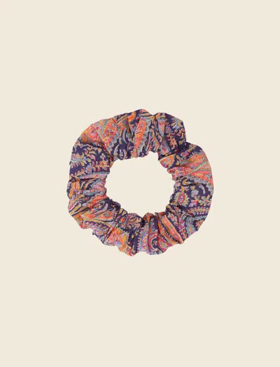 Papinelle Felix & Isabelle Paisley Scrunchie In Felix & Isabella Paisley