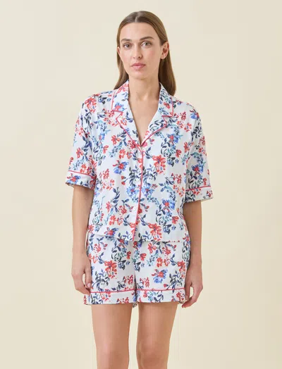 Papinelle Harper Boxer Pj Set In Multi