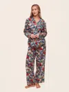 Papinelle Holly Cotton Voile Pajamas In Blue