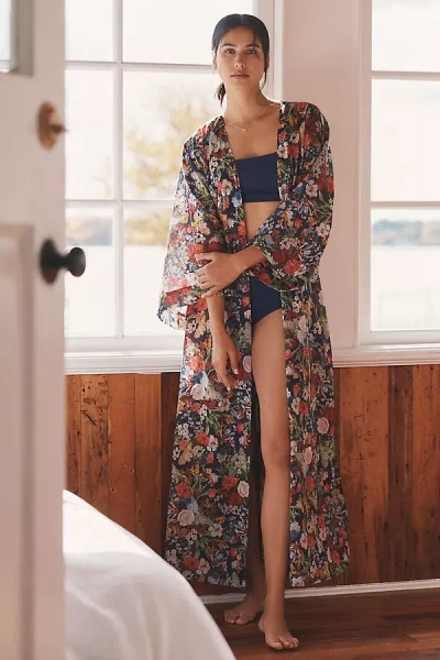 Papinelle Holly Full-length Robe In Multi