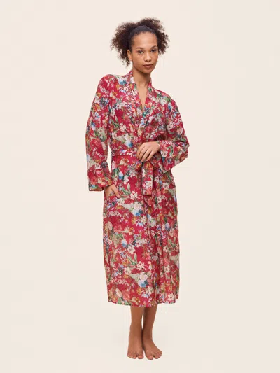 Papinelle Holly Maxi Robe In Red