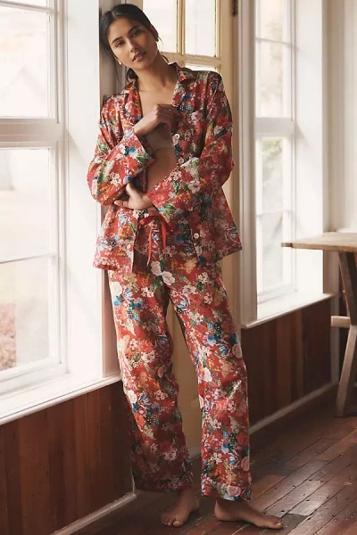 Papinelle Holly Pajama Set In Brown