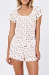 Papinelle Imogen Pointelle T-shirt In Multi