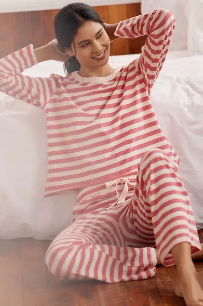 Papinelle Jada Knit Cotton Set In Red