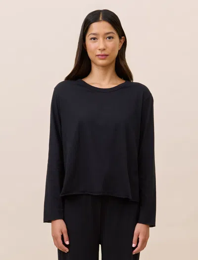 Papinelle Jada Organic Cotton Boxy Long Sleeve Tee
