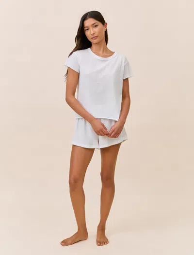 Papinelle Jada Organic Cotton Knit Boxy Tee