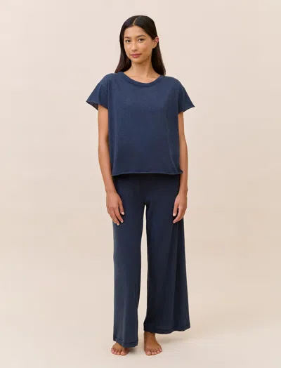 Papinelle Jada Organic Cotton Knit Boxy Tee