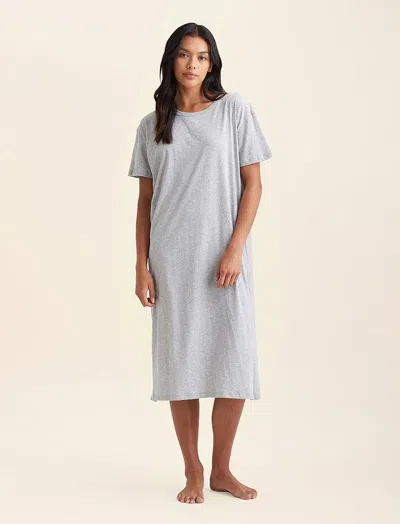 Papinelle Jada Organic Cotton Knit Nightie In Multi
